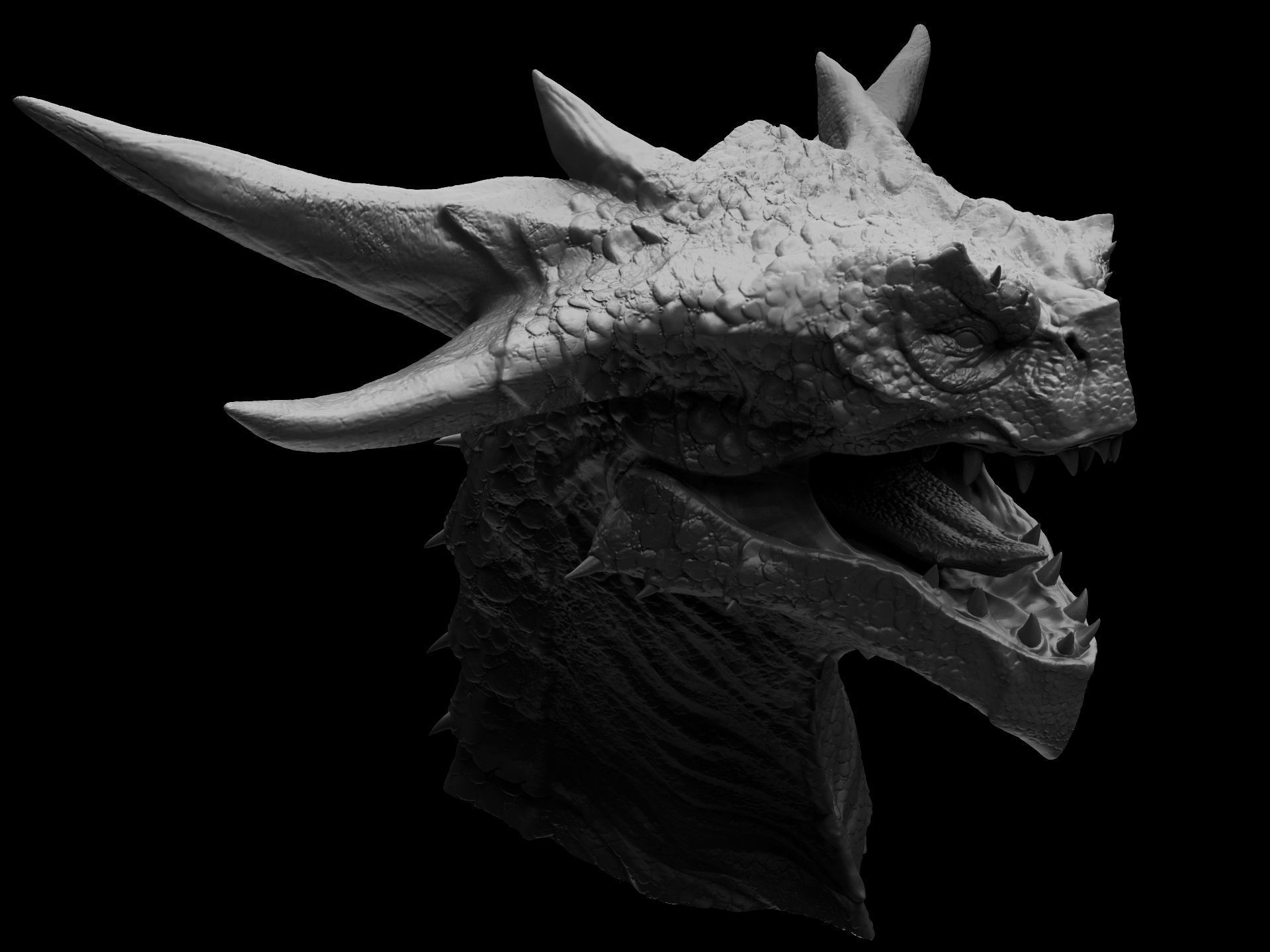 Varanur Dragon - 3D Printing Files 3D print model_1