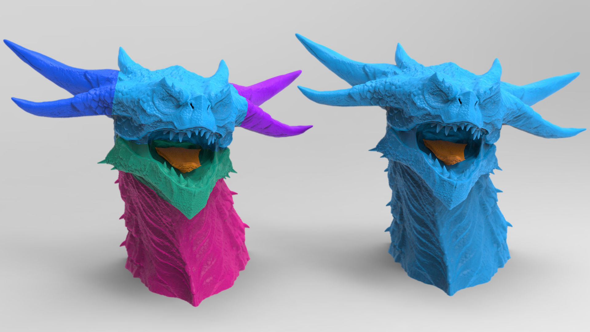 Varanur Dragon - 3D Printing Files 3D print model_5