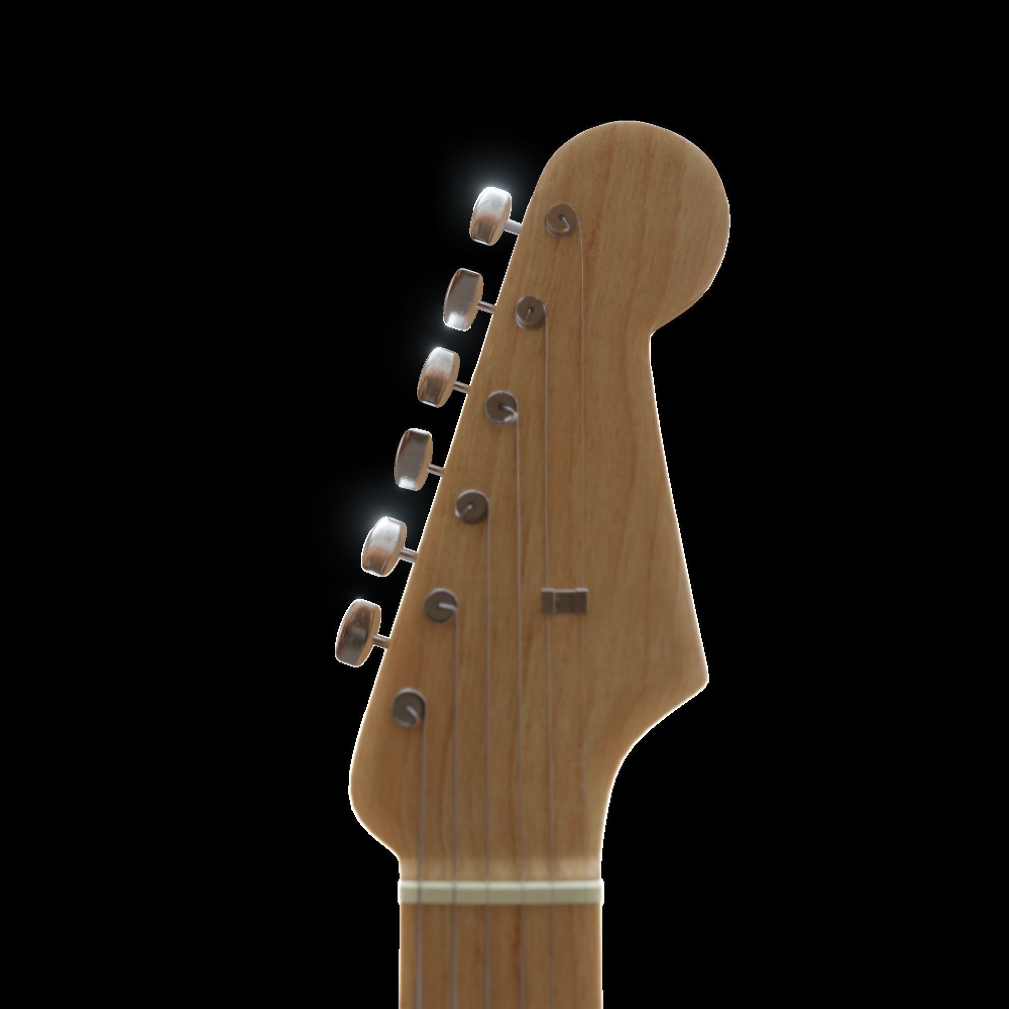 Electric Guitar 3D model_4