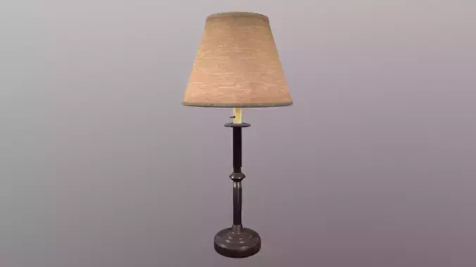 Fangio Inspired Candlestick Table Lamp