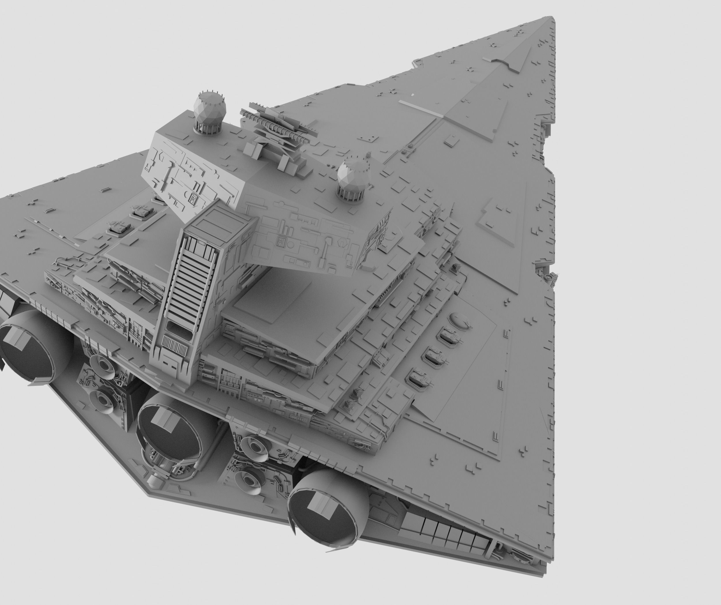 Imperial Ships - Star Wars 3D Model Collection_38