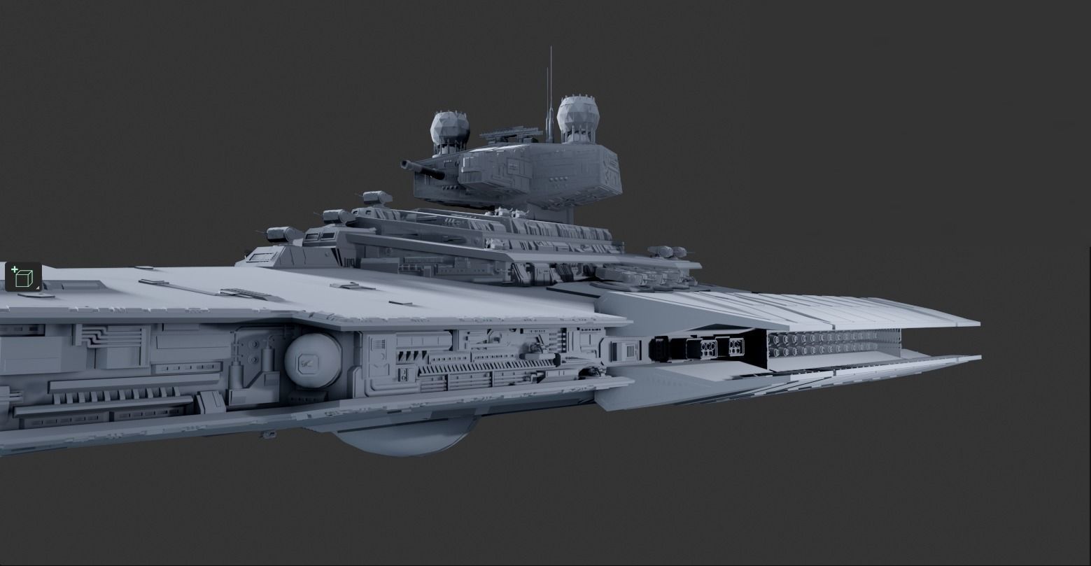 Imperial Ships - Star Wars 3D Model Collection_65