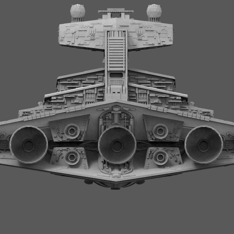 Imperial Ships - Star Wars 3D Model Collection_14