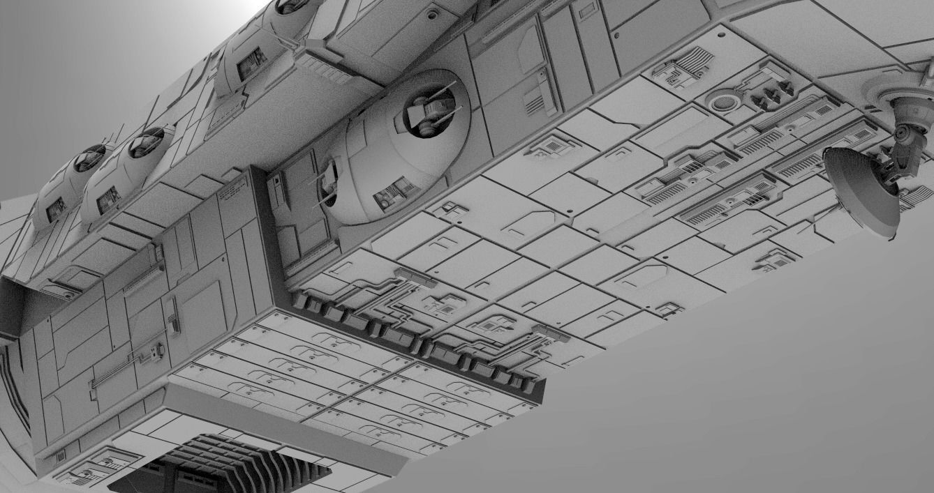 Imperial Ships - Star Wars 3D Model Collection_36