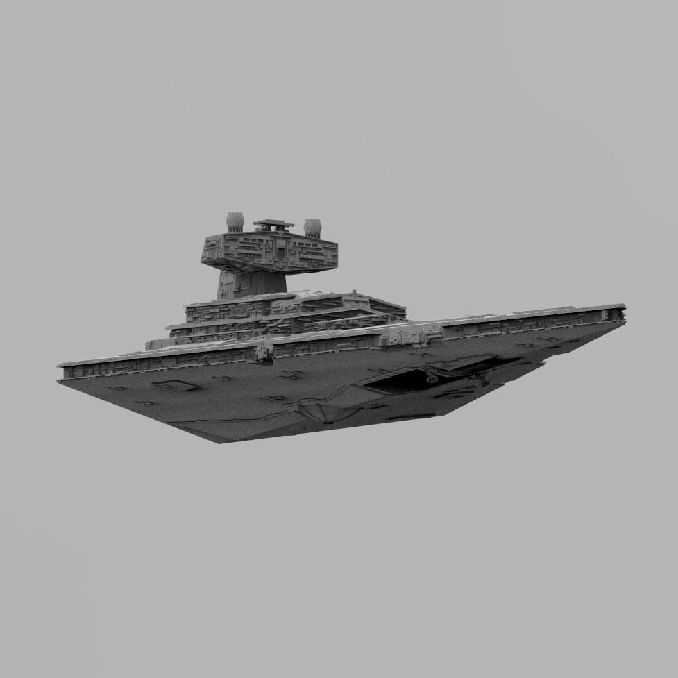 Imperial Ships - Star Wars 3D Model Collection_12