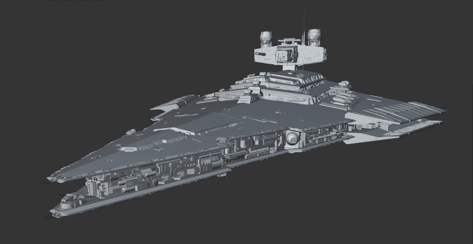 Imperial Ships - Star Wars 3D Model Collection_60