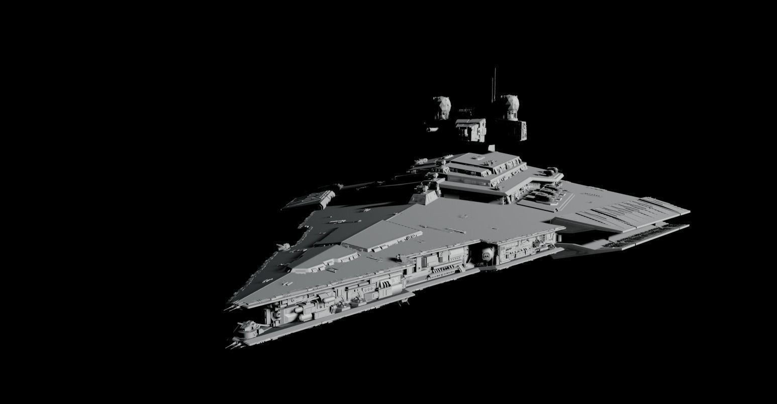 Imperial Ships - Star Wars 3D Model Collection_74