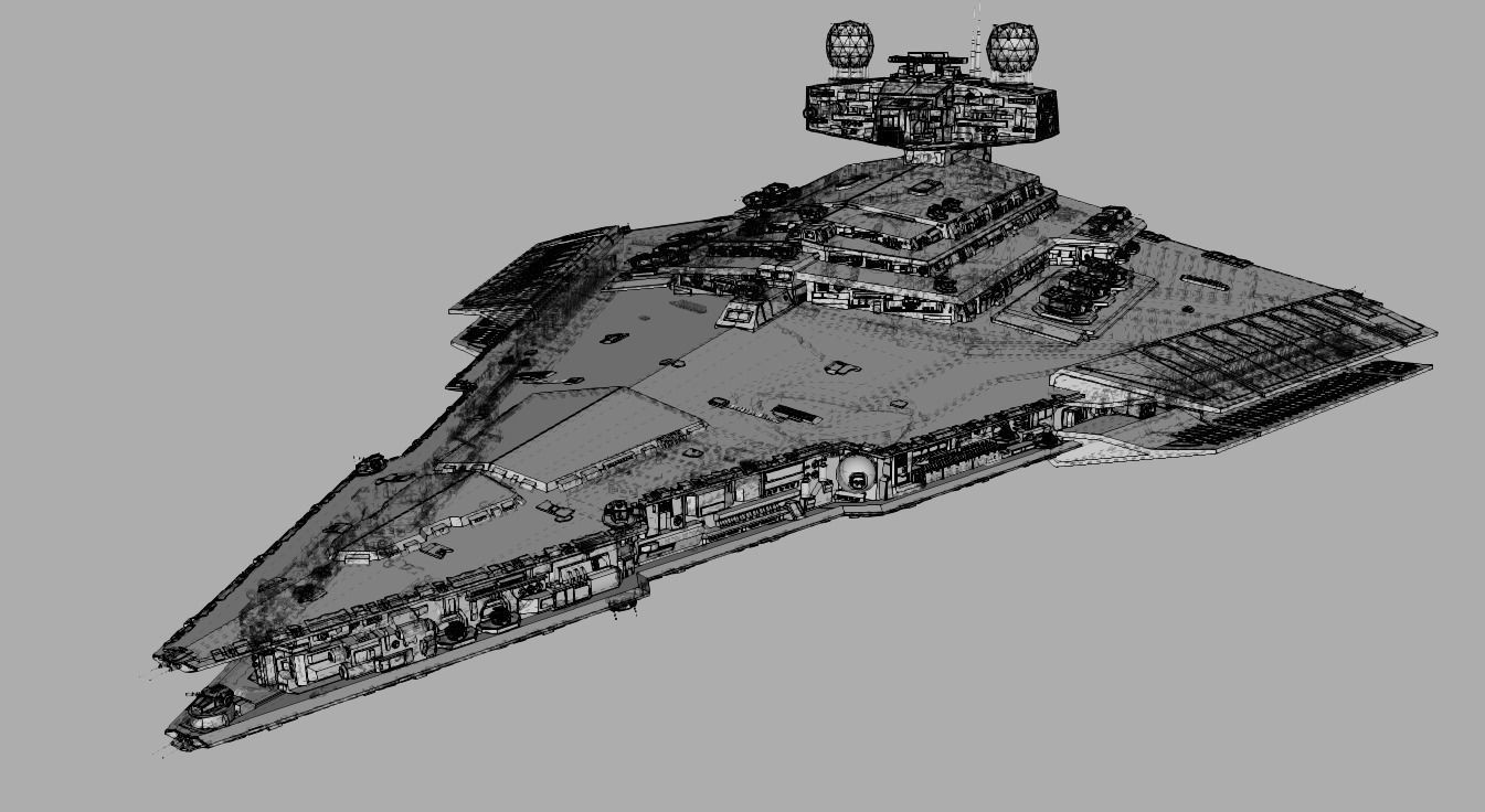 Imperial Ships - Star Wars 3D Model Collection_72