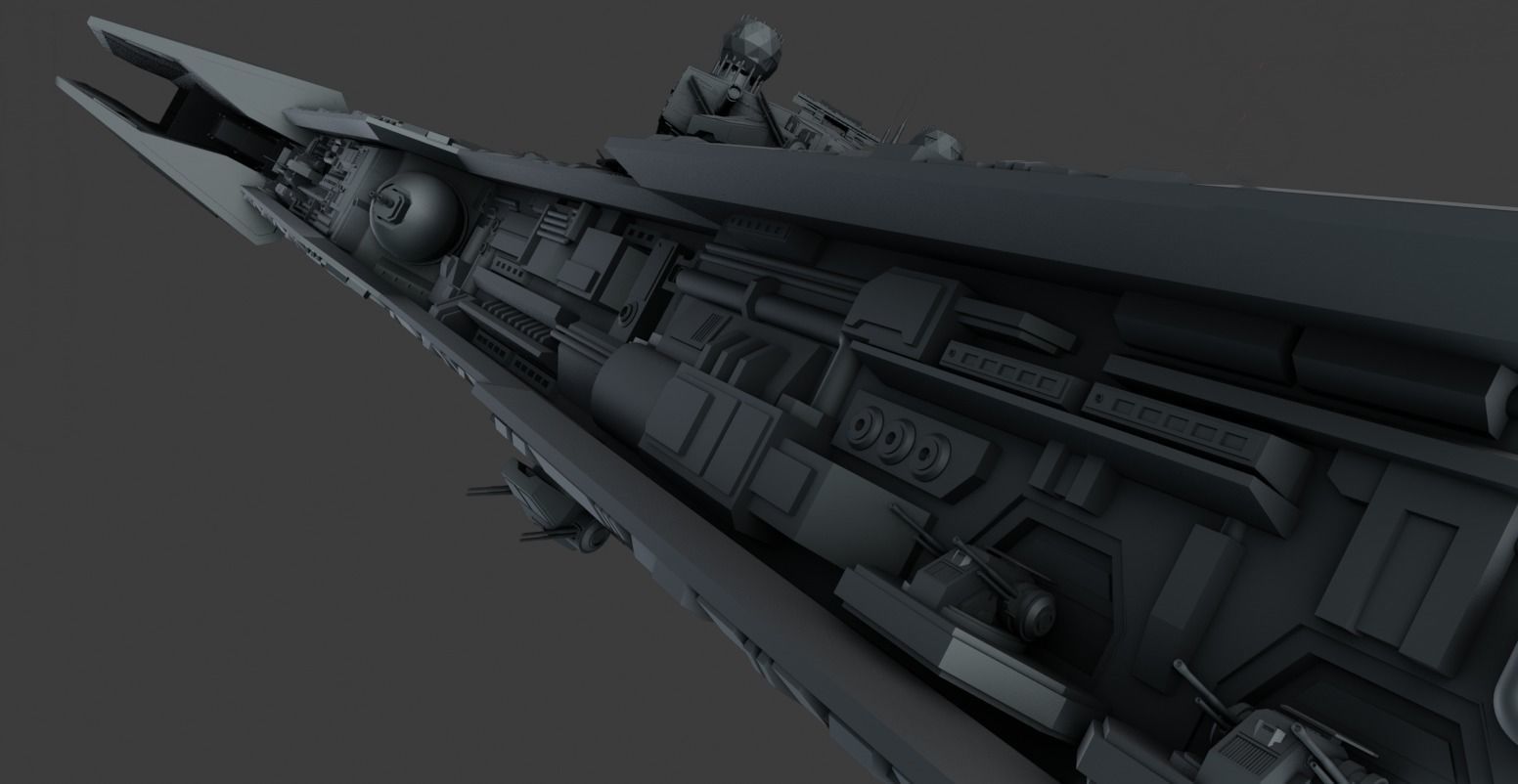 Imperial Ships - Star Wars 3D Model Collection_66