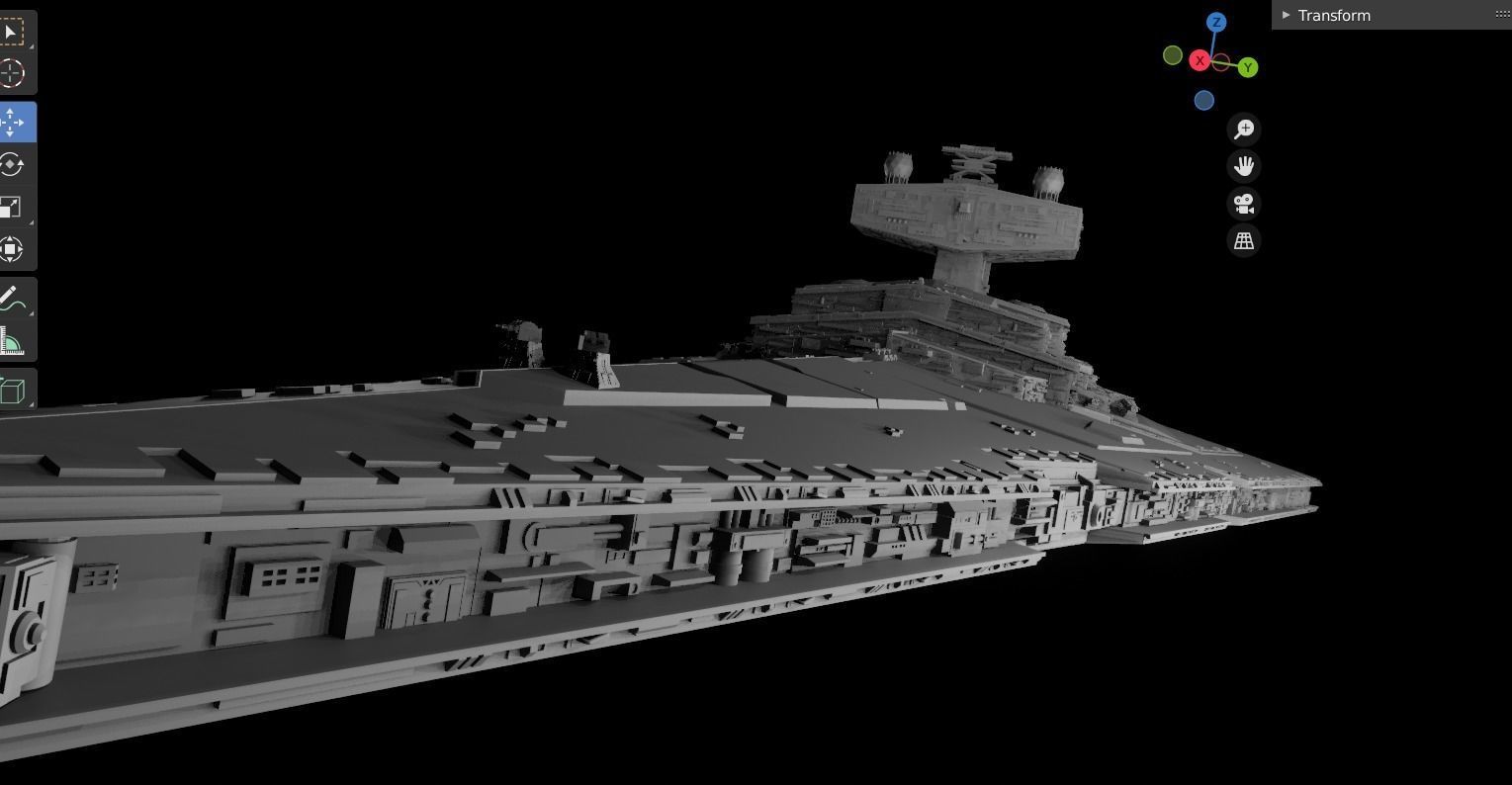 Imperial Ships - Star Wars 3D Model Collection_98