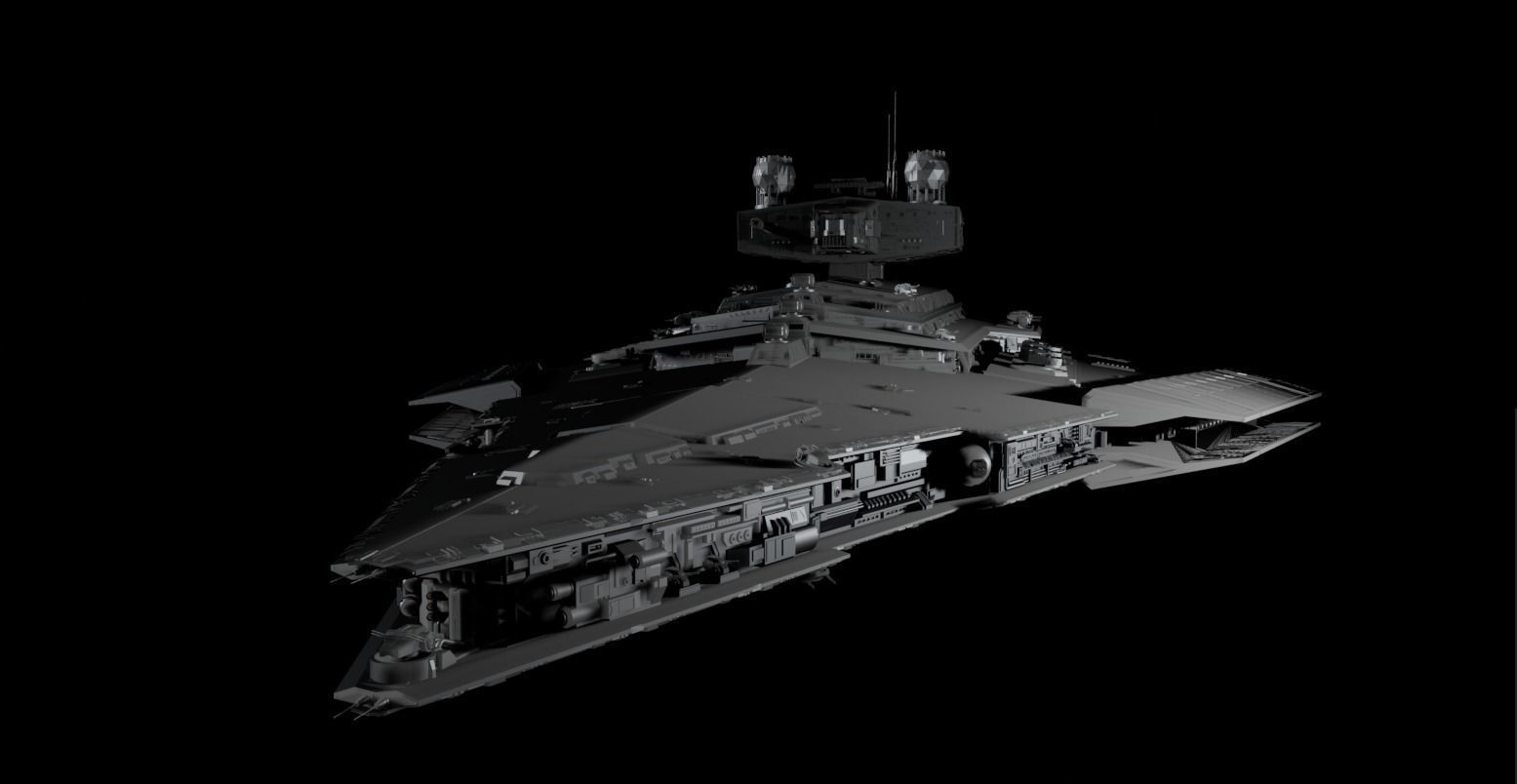 Imperial Ships - Star Wars 3D Model Collection_59
