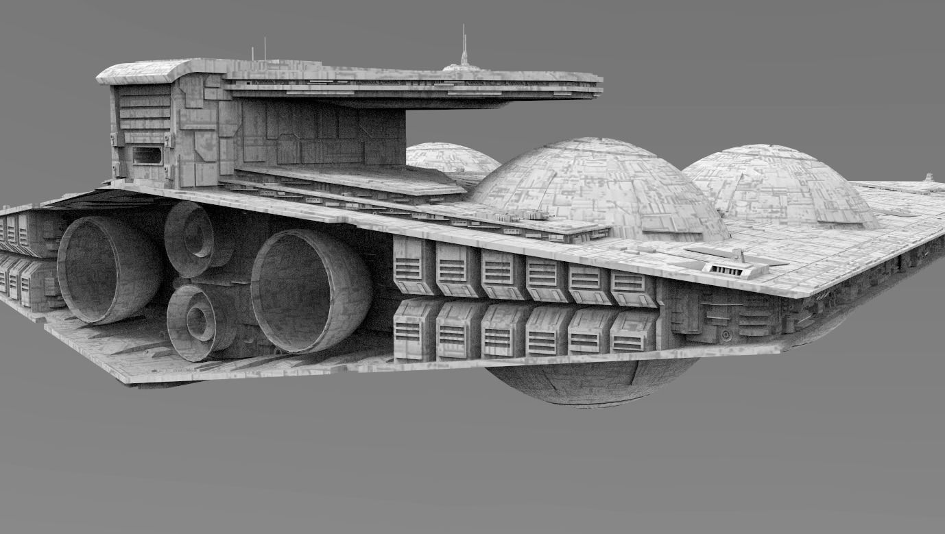 Imperial Ships - Star Wars 3D Model Collection_79