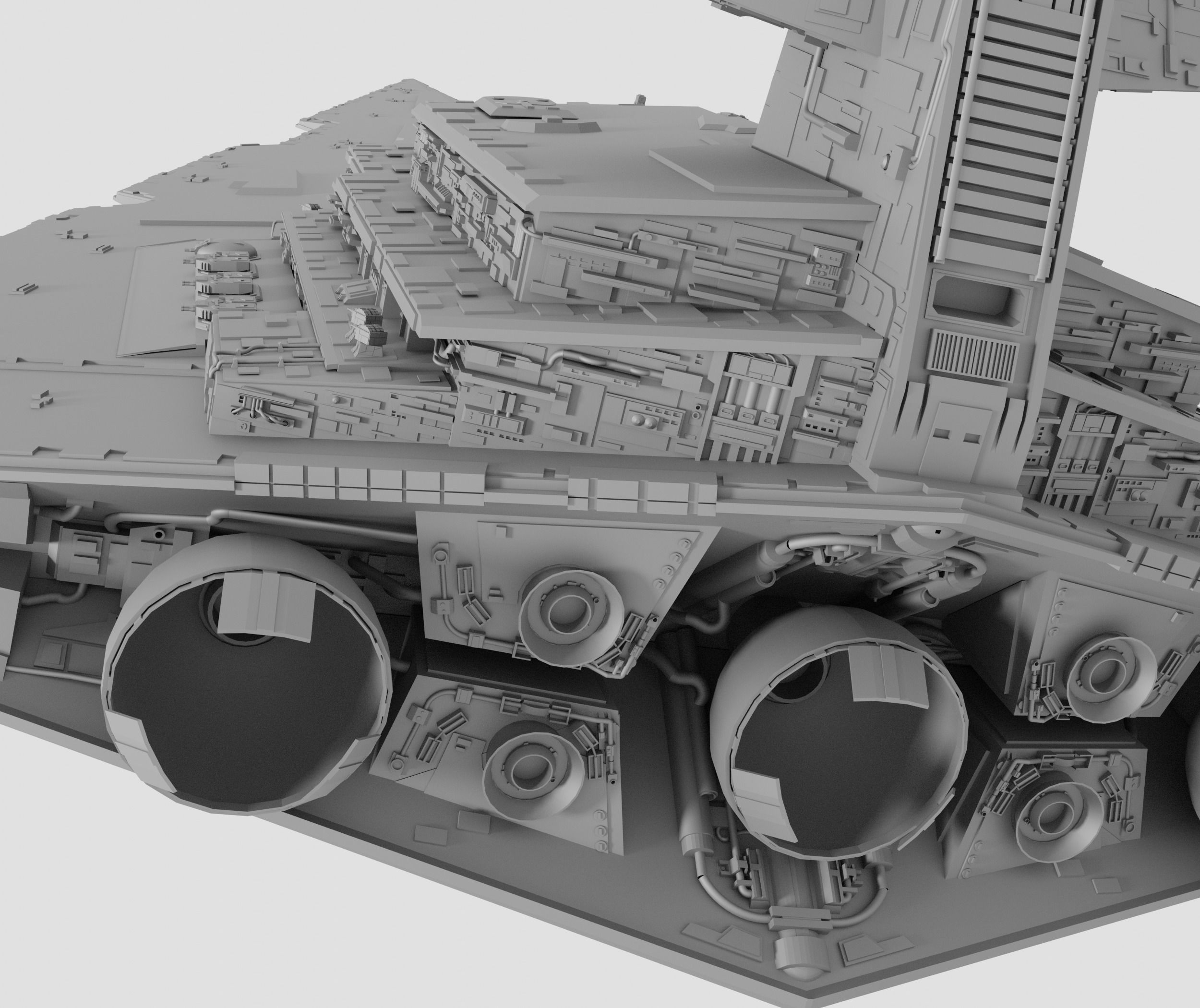 Imperial Ships - Star Wars 3D Model Collection_42