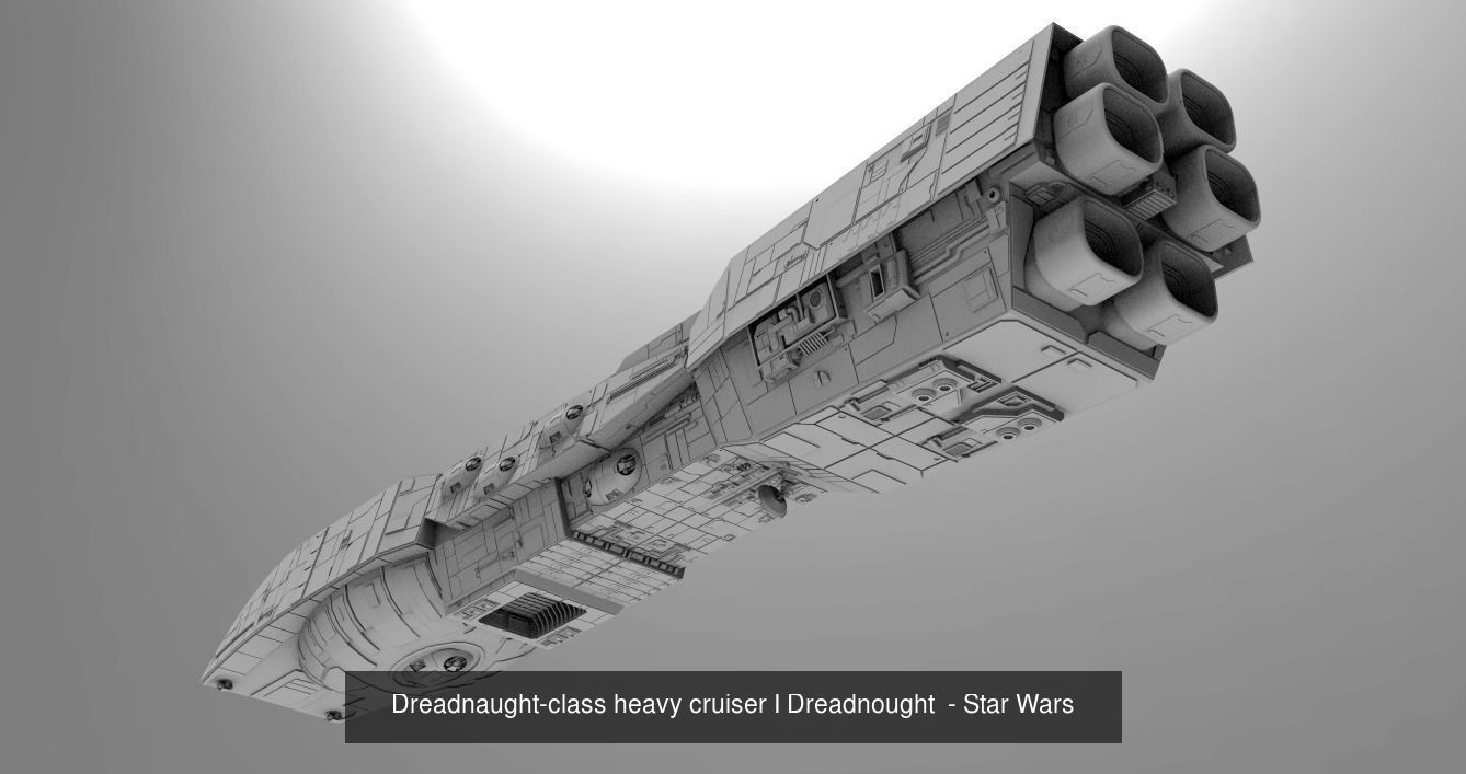 Imperial Ships - Star Wars 3D Model Collection_5
