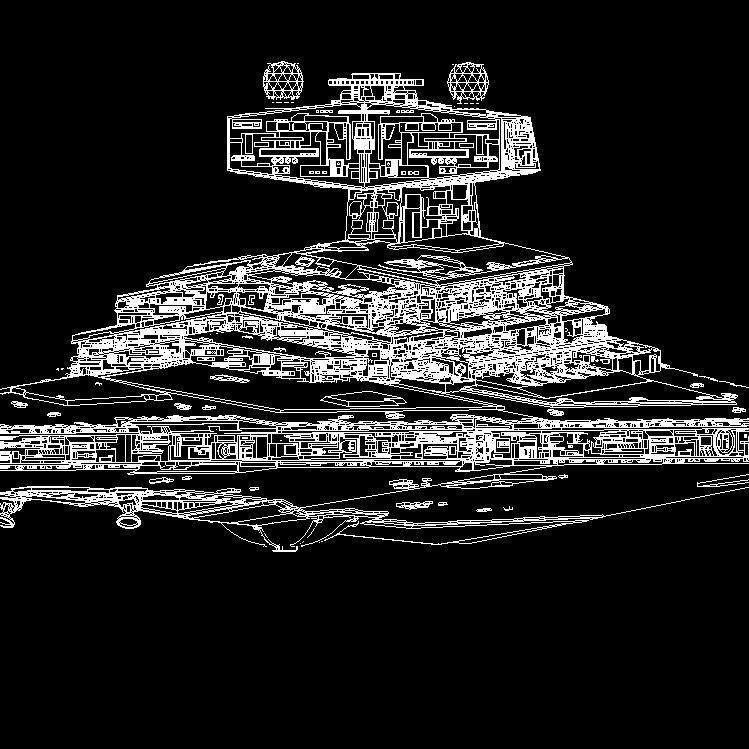 Imperial Ships - Star Wars 3D Model Collection_29