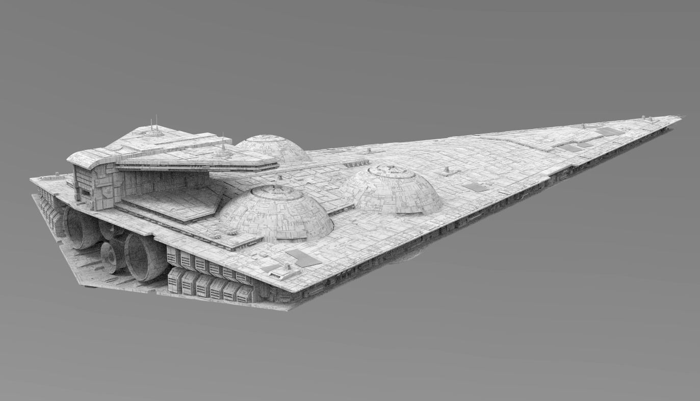 Imperial Ships - Star Wars 3D Model Collection_73