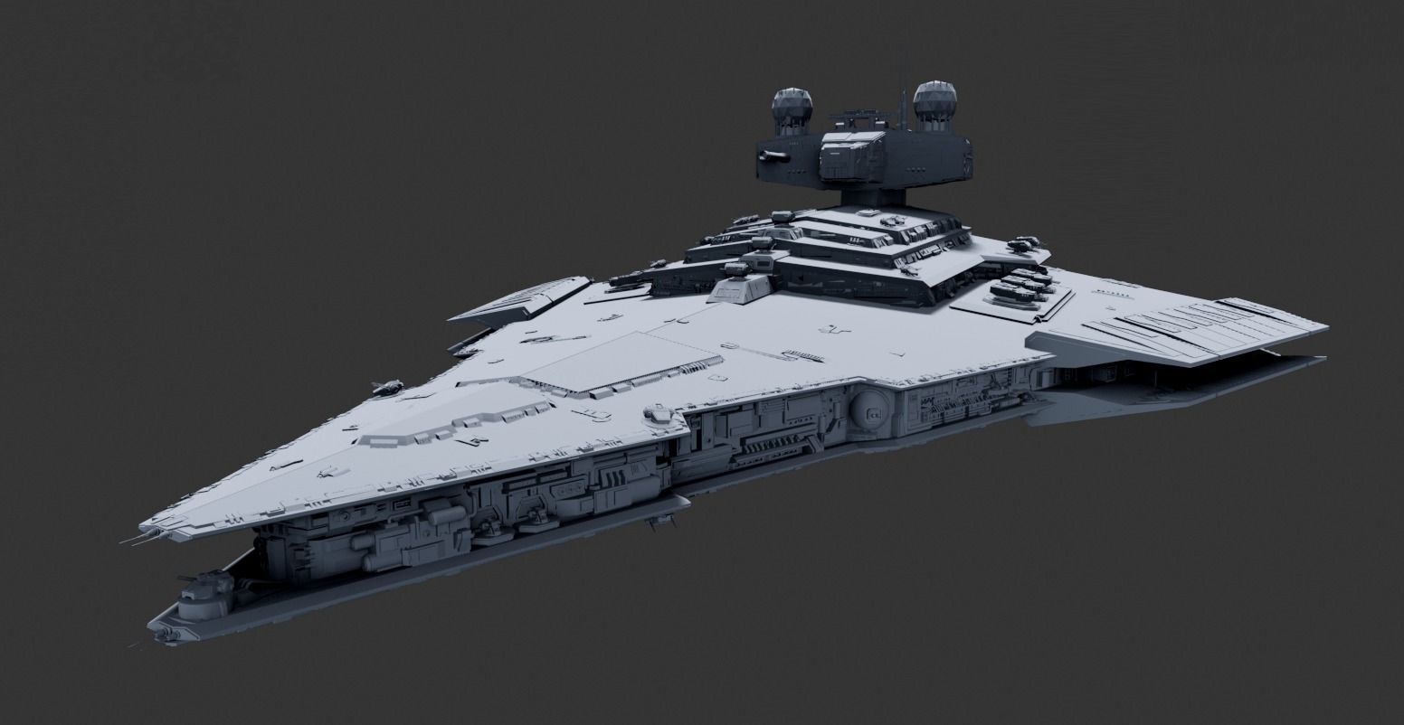 Imperial Ships - Star Wars 3D Model Collection_61