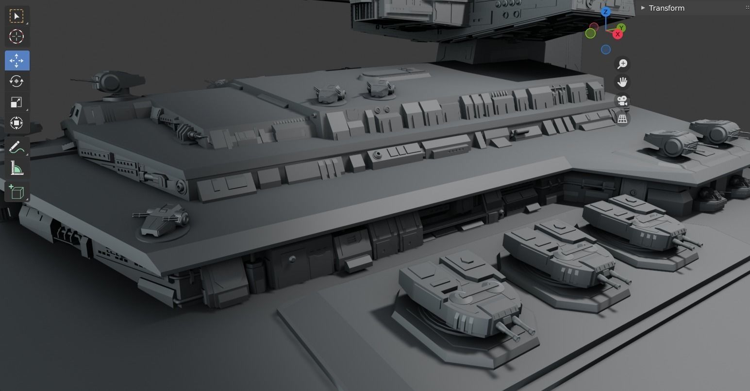 Imperial Ships - Star Wars 3D Model Collection_70