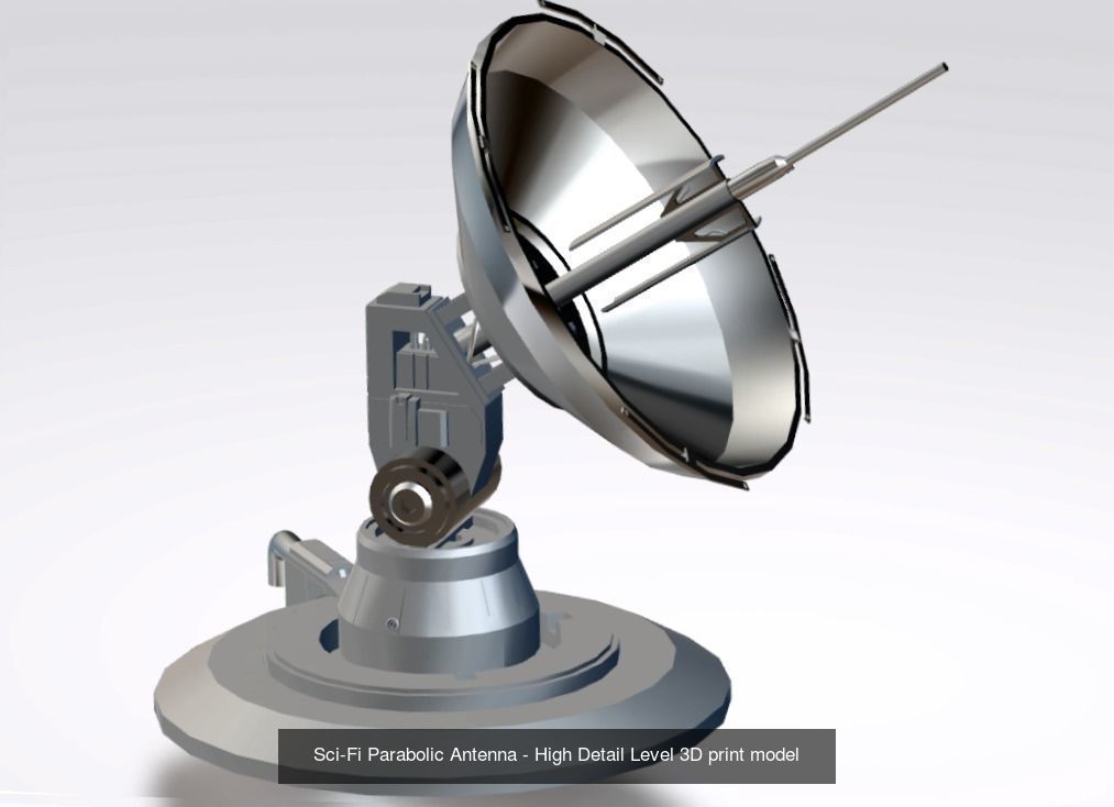 Sci-fi Tech kitbash and Buildings 3D Model Collection_3