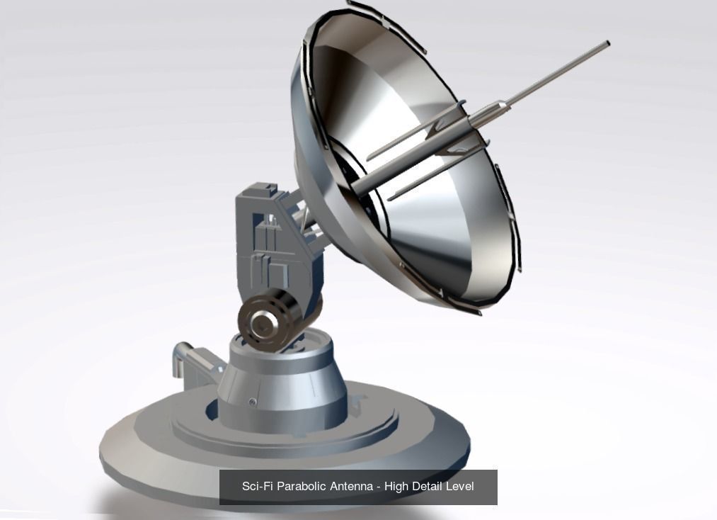 Sci-fi Tech kitbash and Buildings 3D Model Collection_2