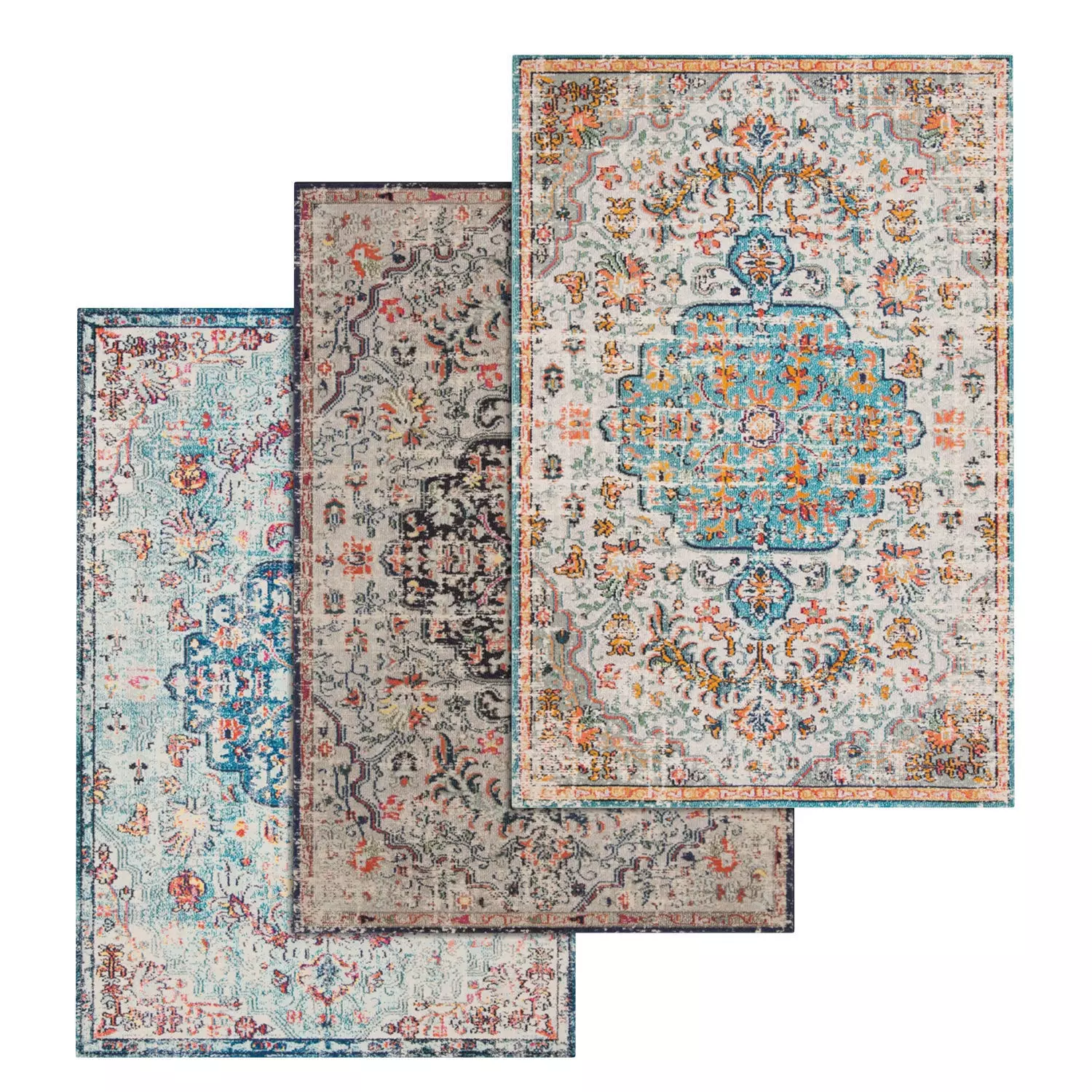 Rug Set 195 3D model_0