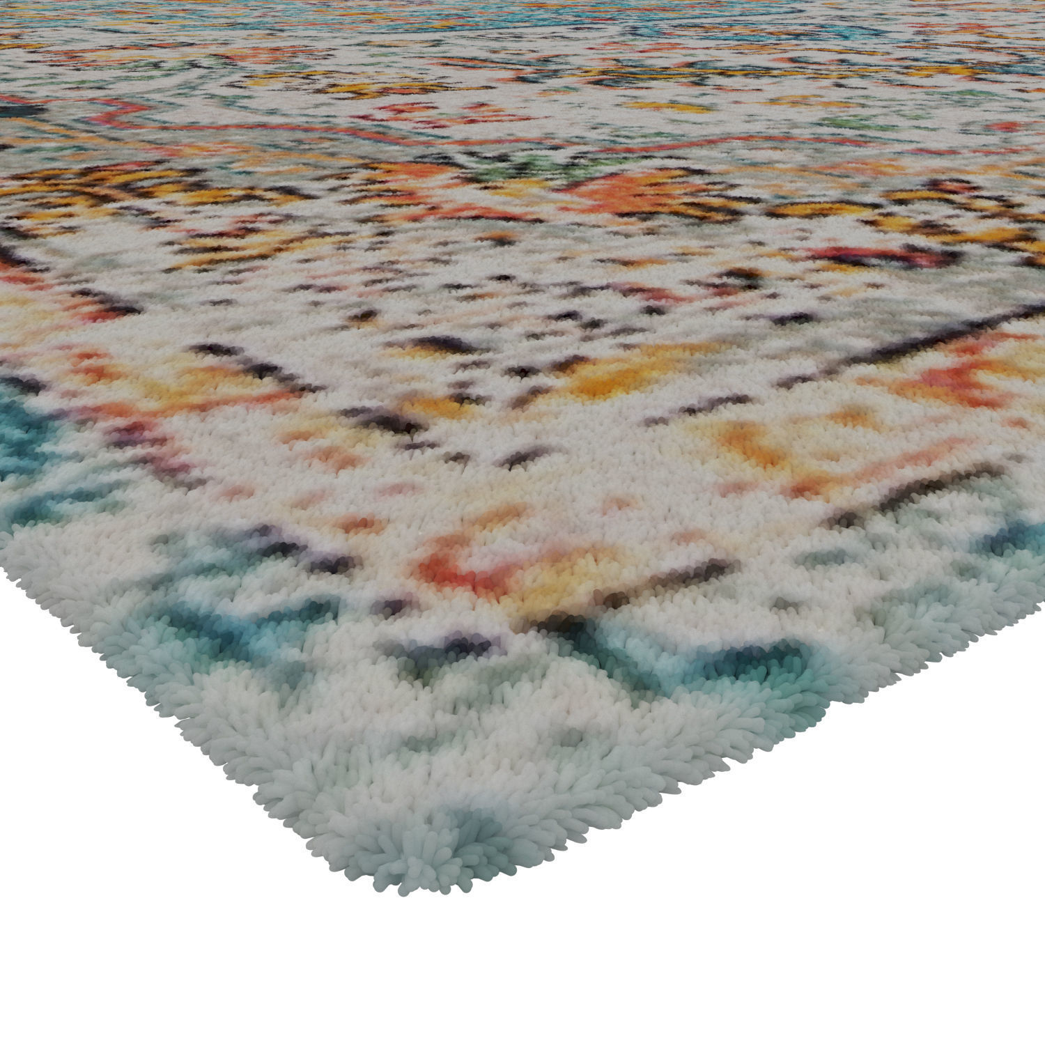 Rug Set 195 3D model_1