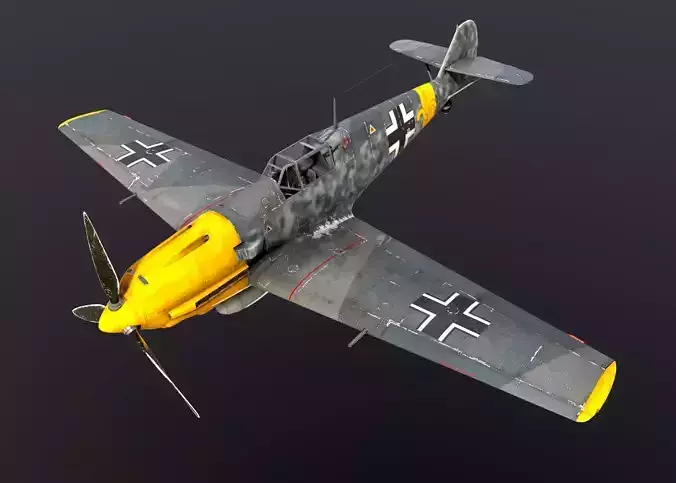 Fighter Germany Aircraft   bf109  Me-109 WWII World War II Nazi