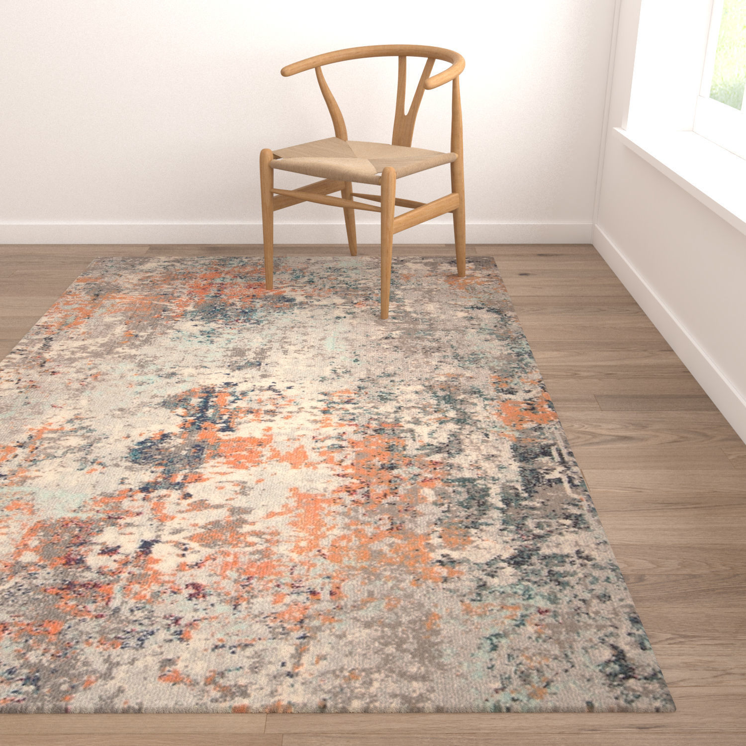 Rug Set 196 3D model_5