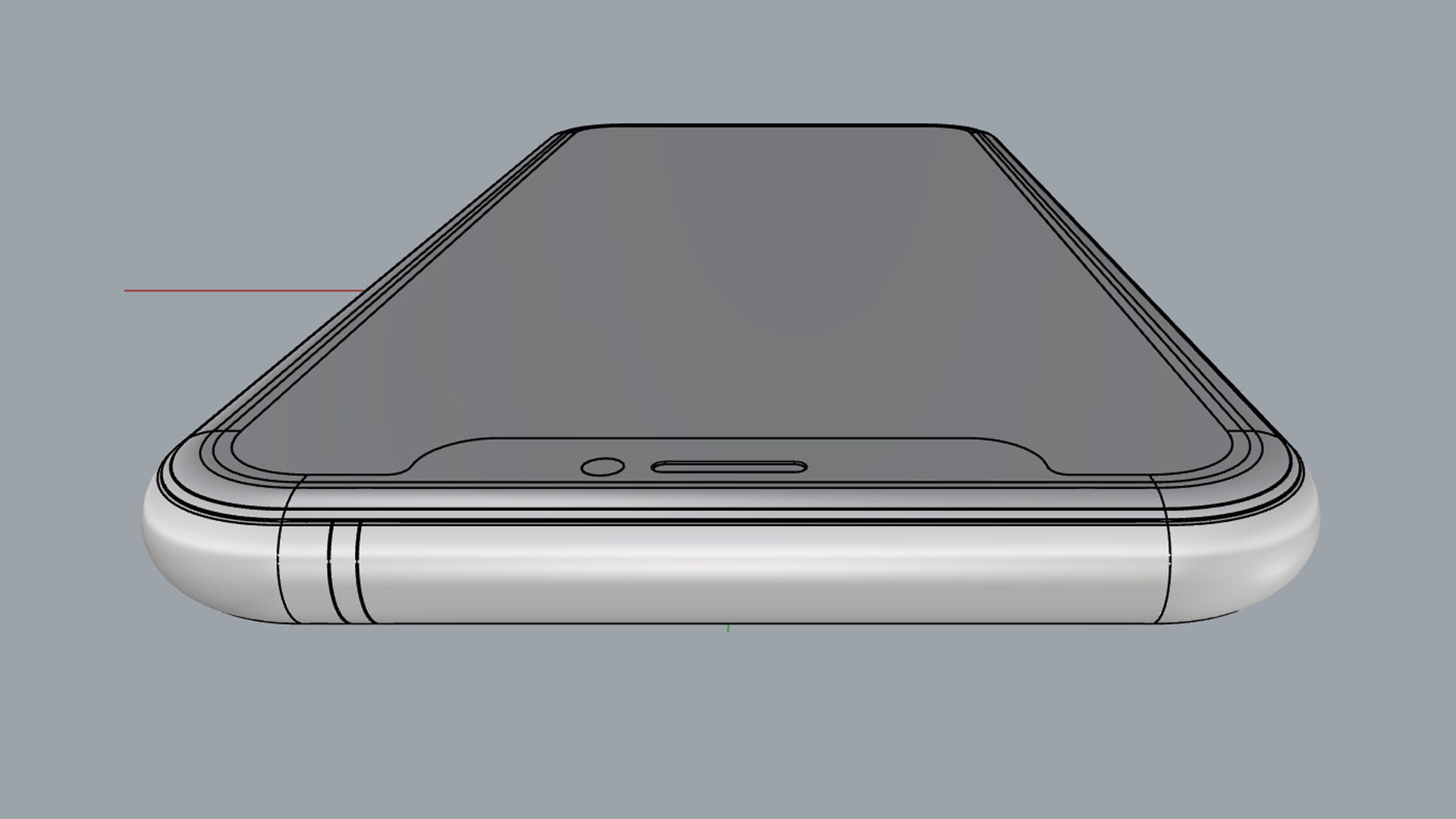 Apple iPhone 11 Pro Gold 3D model_18