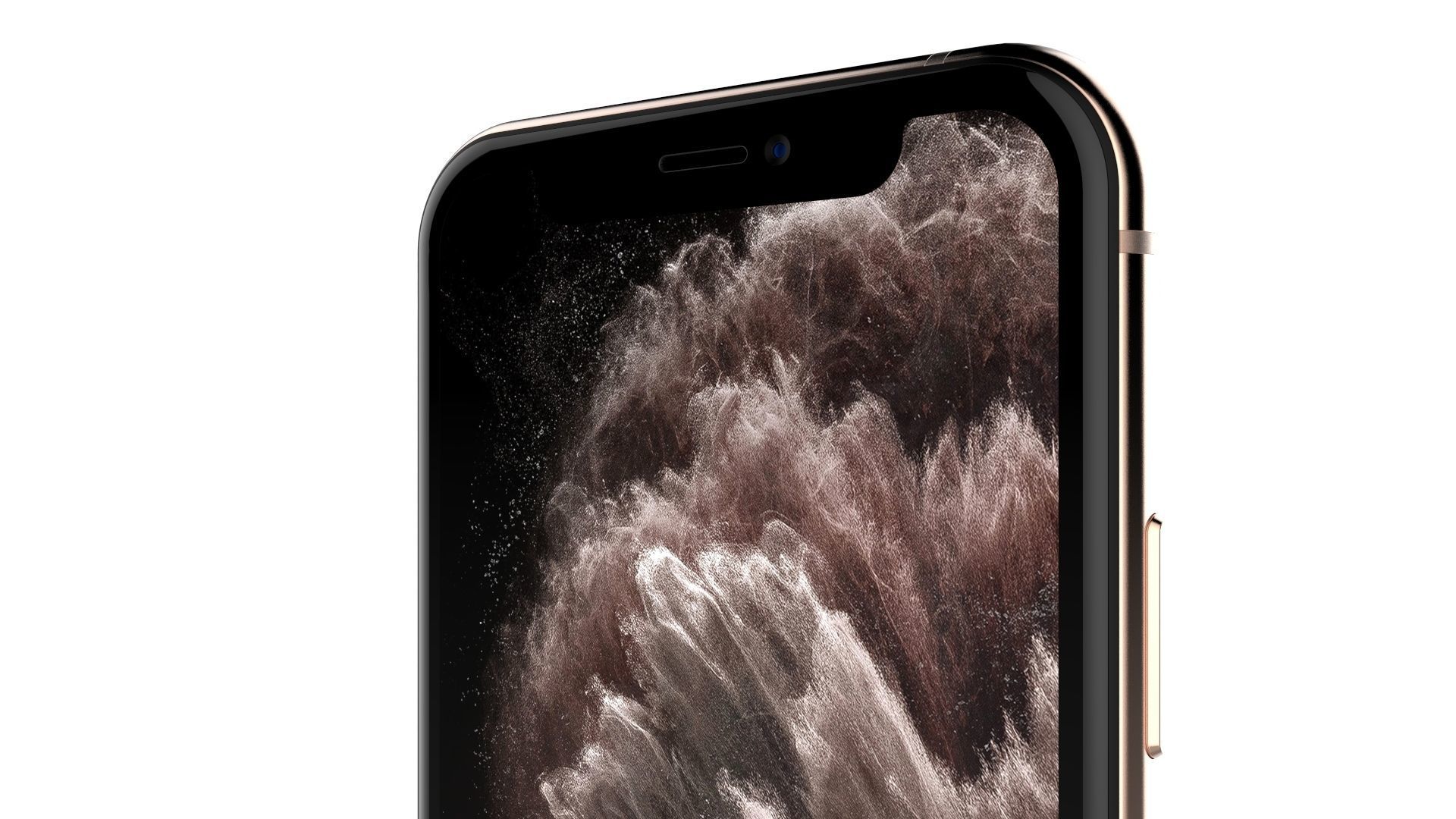 Apple iPhone 11 Pro Gold 3D model_9