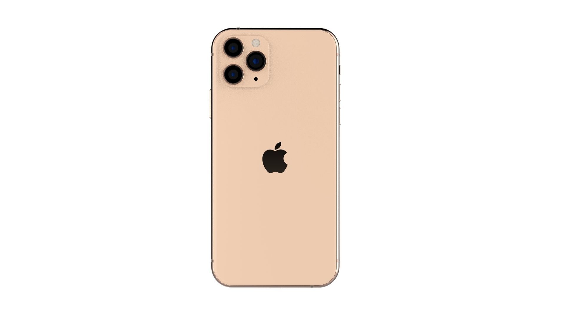 Apple iPhone 11 Pro Gold 3D model_5