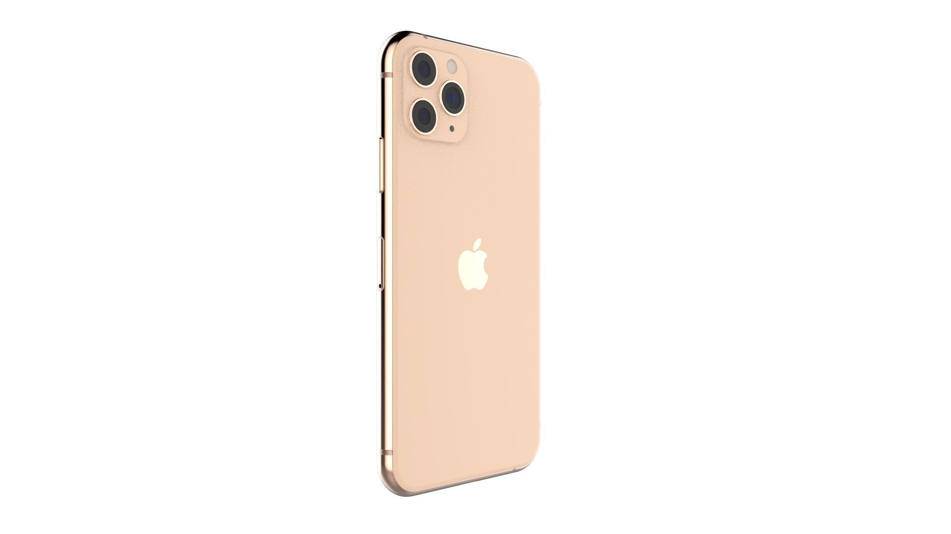 Apple iPhone 11 Pro Gold 3D model_6
