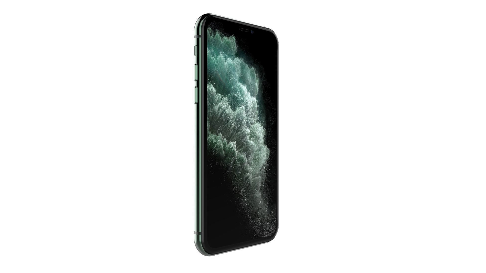 Apple iPhone 11 Pro Midnight Green 3D model_2