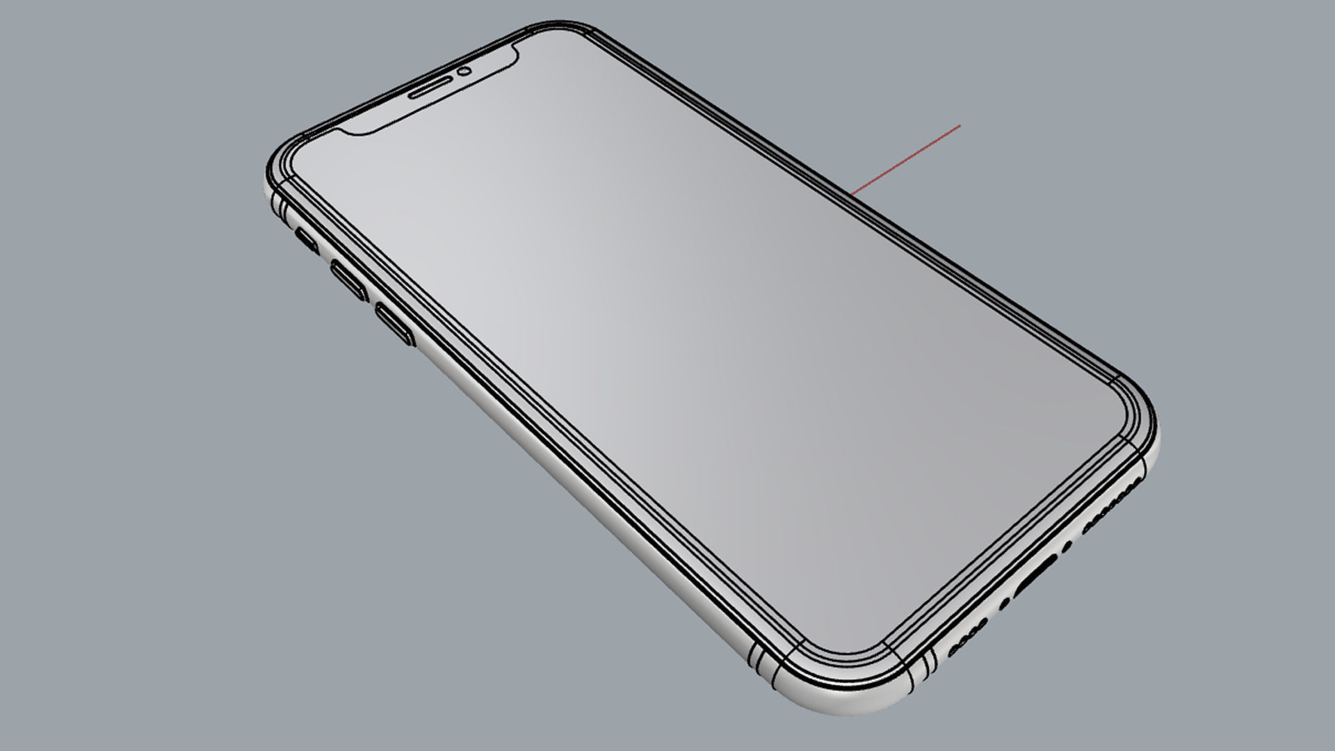 Apple iPhone 11 Pro Midnight Green 3D model_18