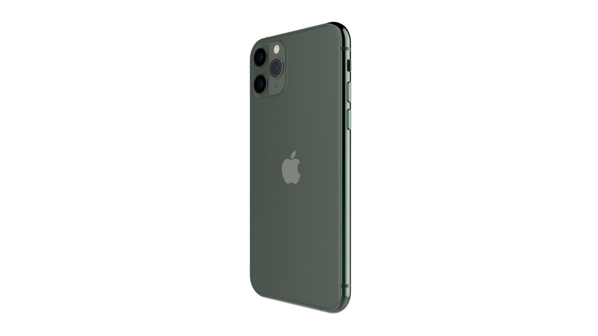 Apple iPhone 11 Pro Midnight Green 3D model_4