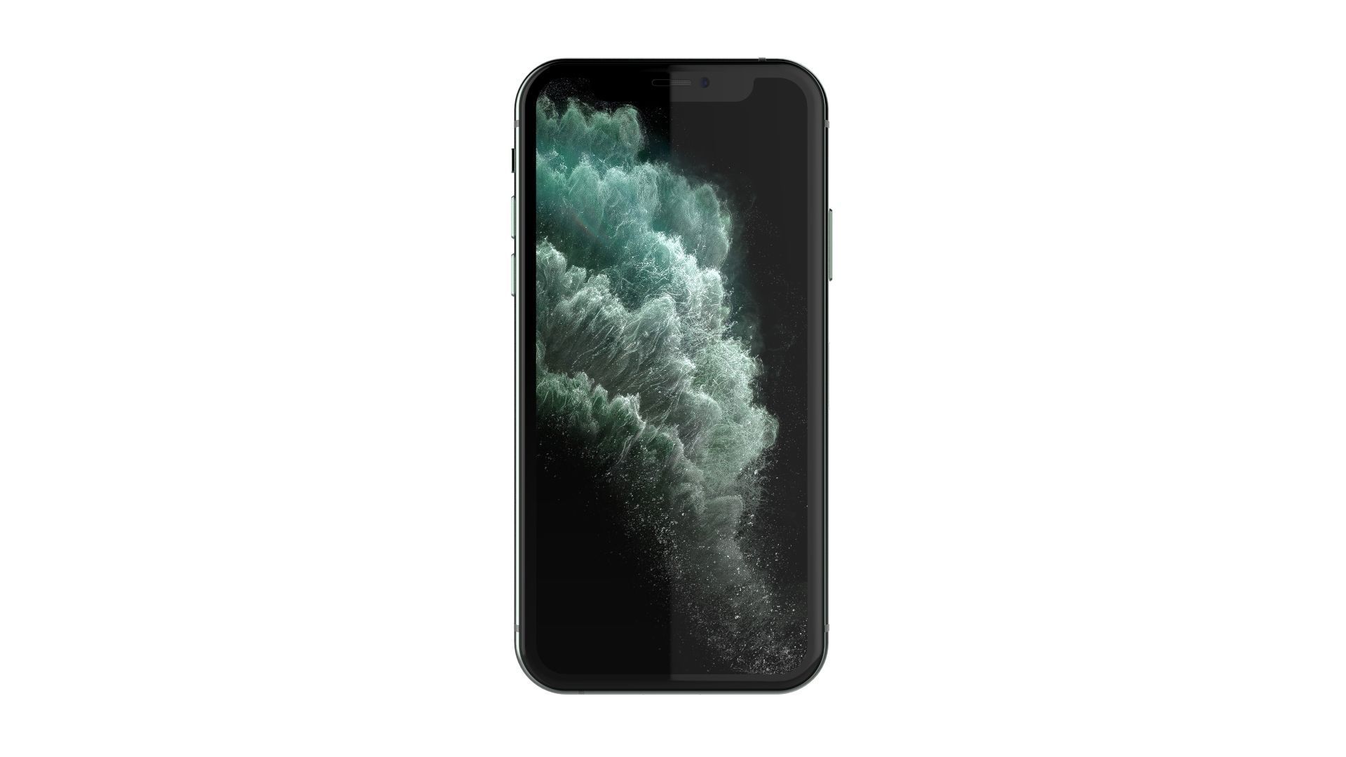 Apple iPhone 11 Pro Midnight Green 3D model_1