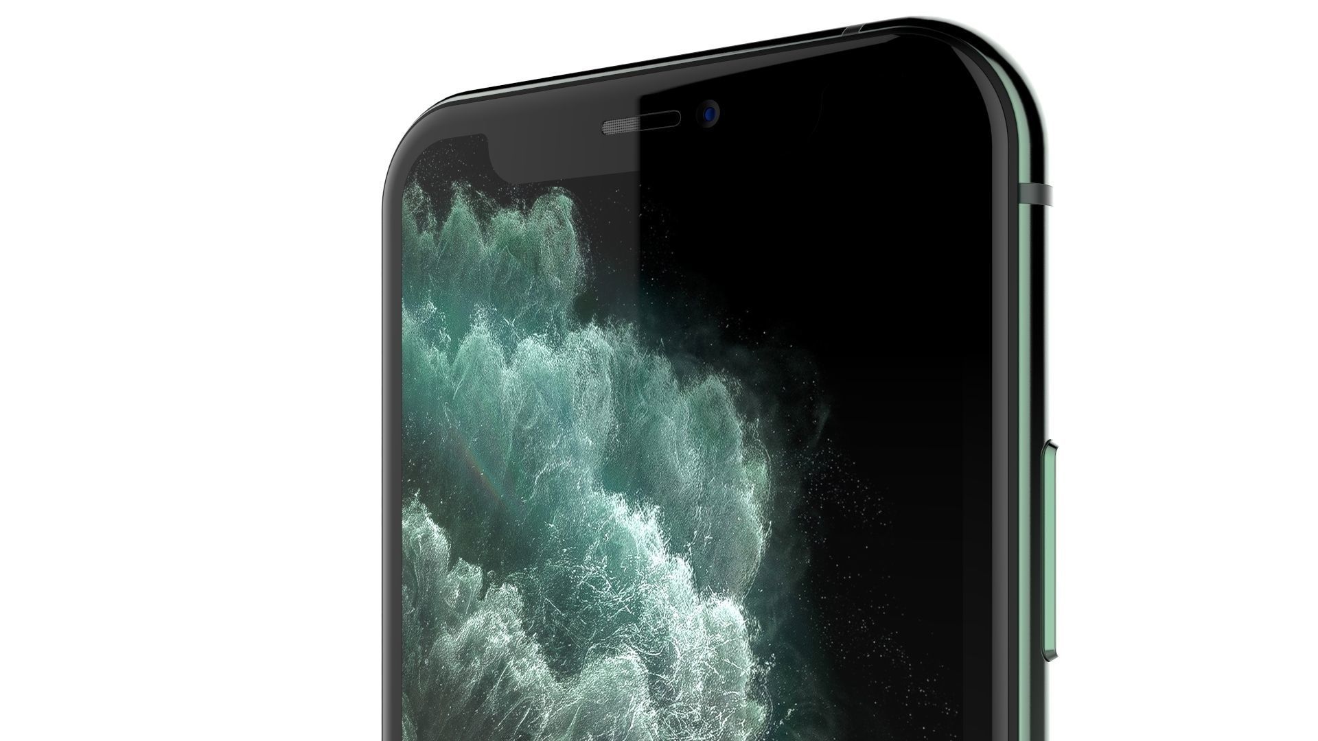 Apple iPhone 11 Pro Midnight Green 3D model_9