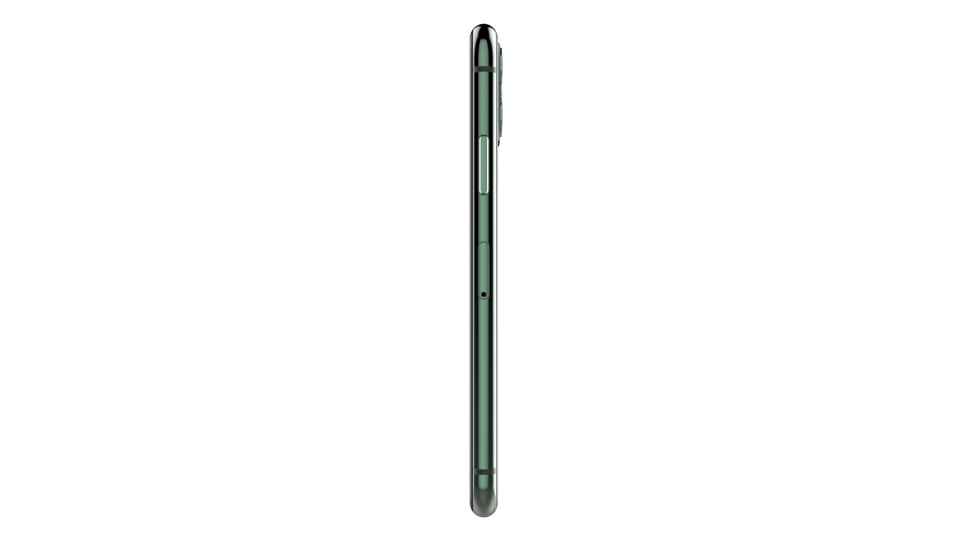 Apple iPhone 11 Pro Midnight Green 3D model_7