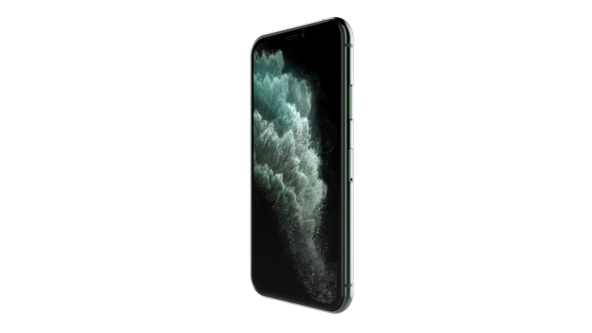 Apple iPhone 11 Pro Midnight Green 3D model_8