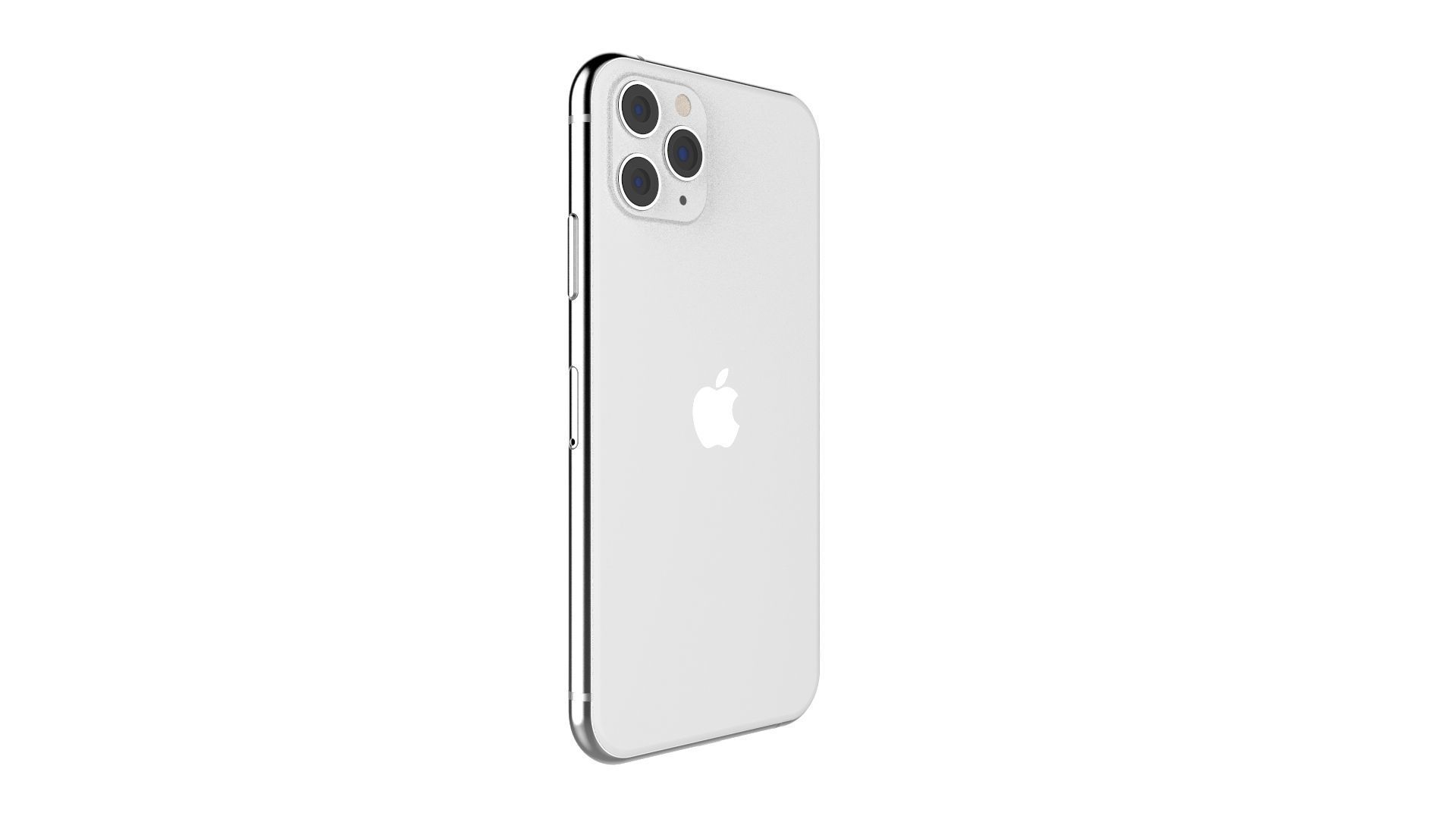 Apple iPhone 11 Pro Silver 3D model_6