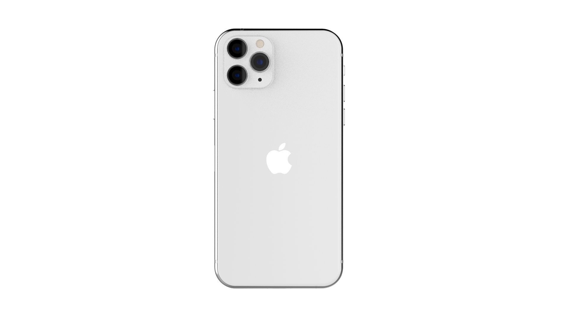 Apple iPhone 11 Pro Silver 3D model_5