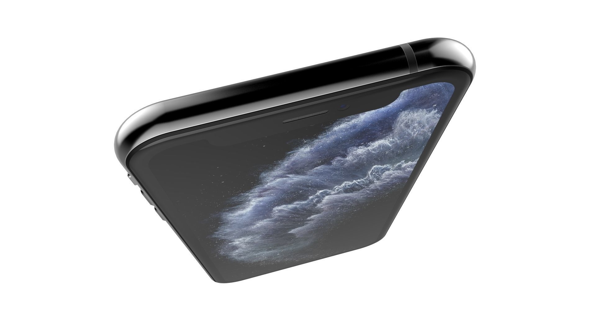 Apple iPhone 11 Pro Space Gray 3D model_14