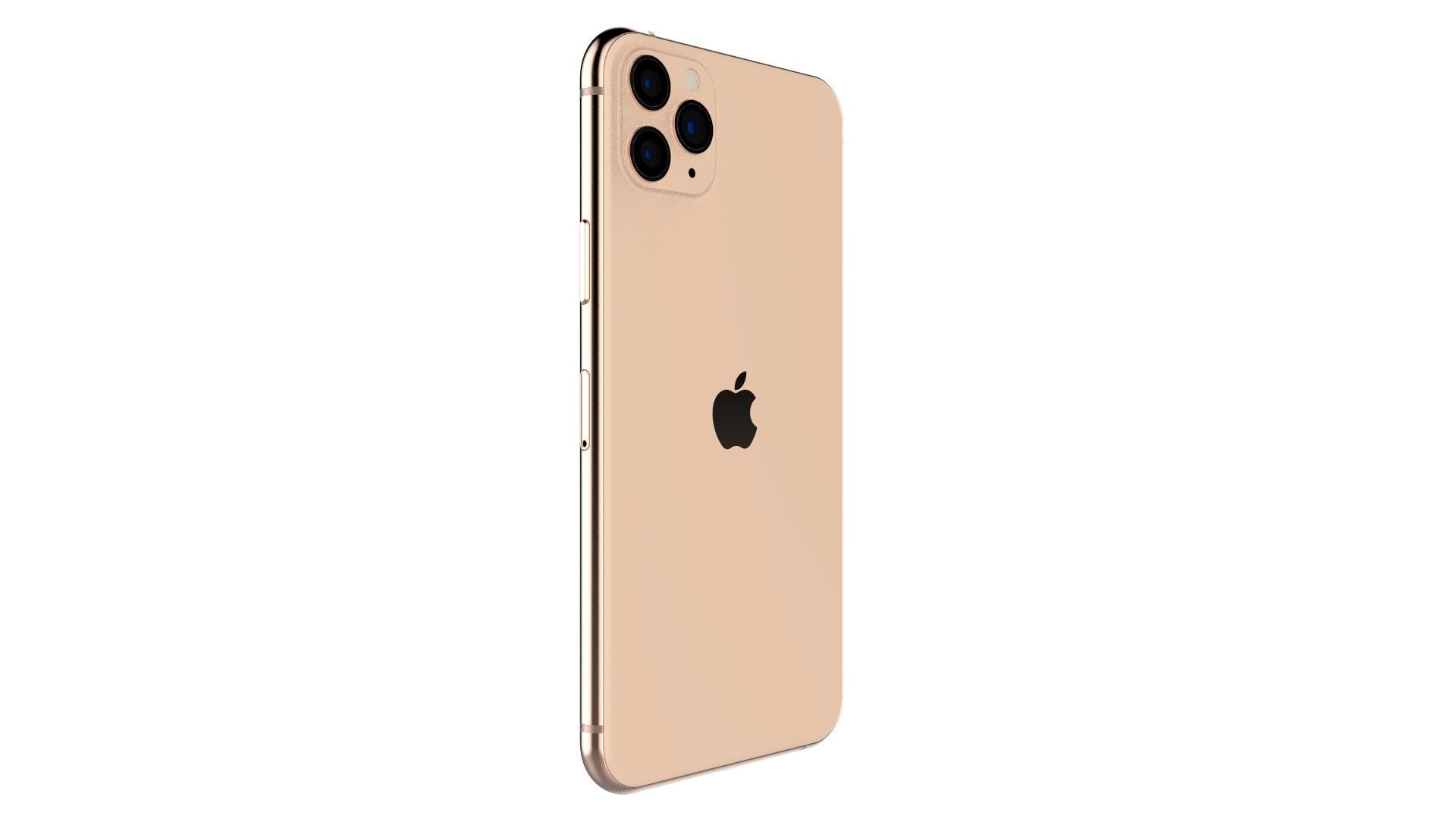 Apple iPhone 11 Pro Max Gold 3D model_6