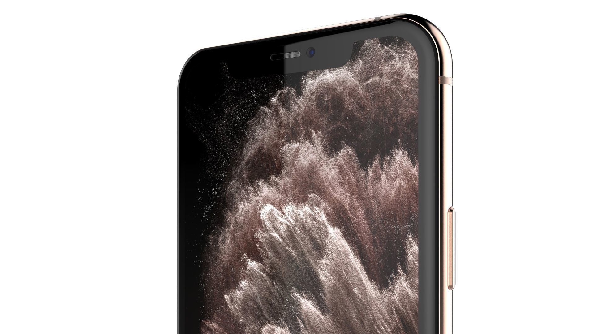 Apple iPhone 11 Pro Max Gold 3D model_9