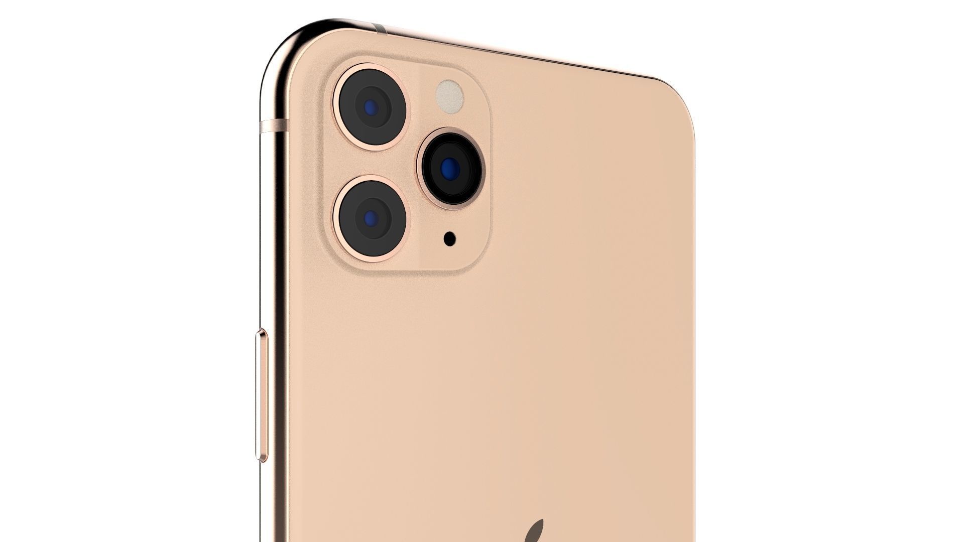 Apple iPhone 11 Pro Max Gold 3D model_12