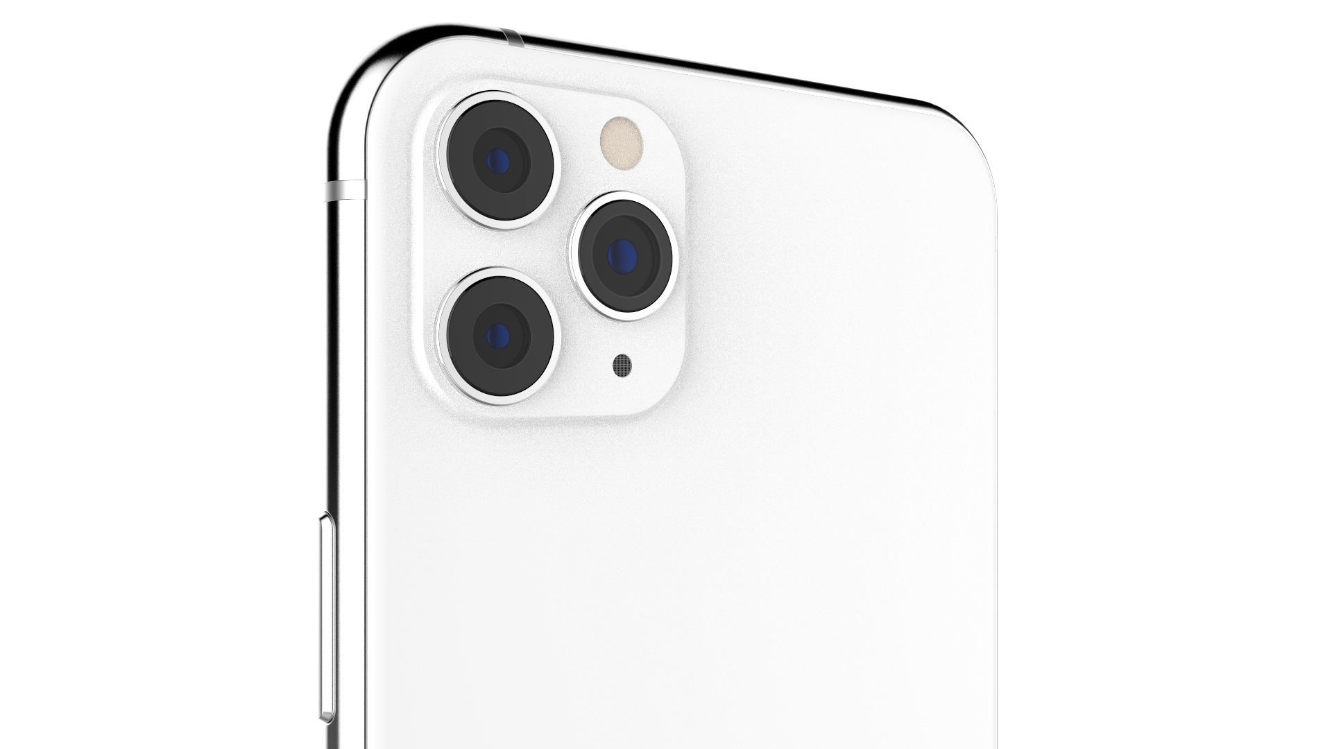 Apple iPhone 11 Pro Max Silver 3D model_13