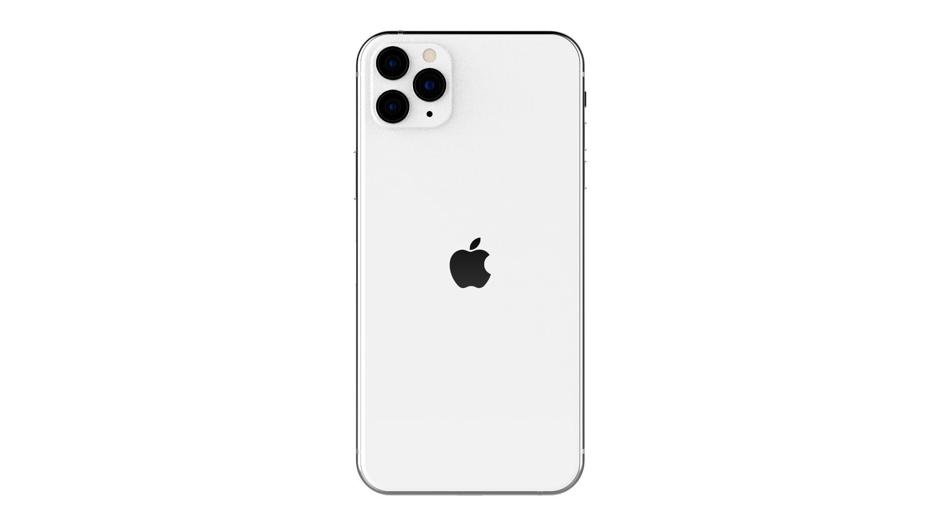 Apple iPhone 11 Pro Max Silver 3D model_6