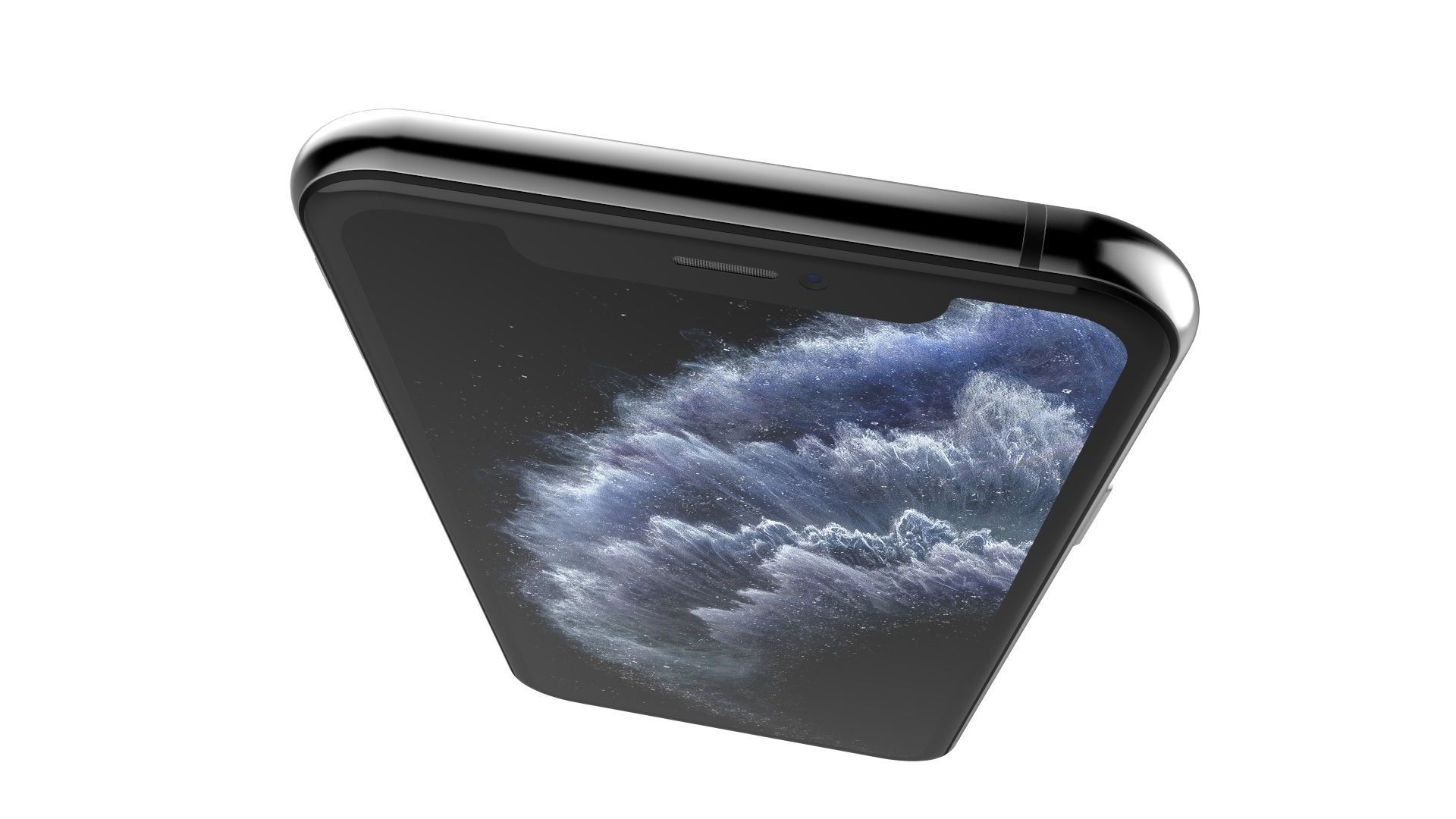 Apple iPhone 11 Pro Max Space Gray 3D model_14