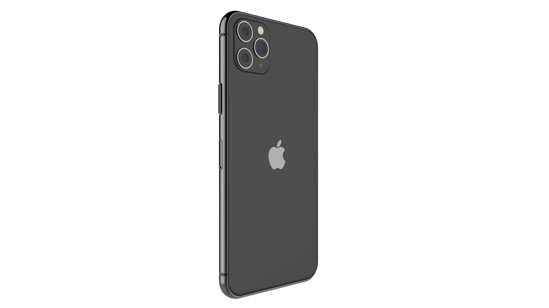 Apple iPhone 11 Pro Max Space Gray 3D model_6