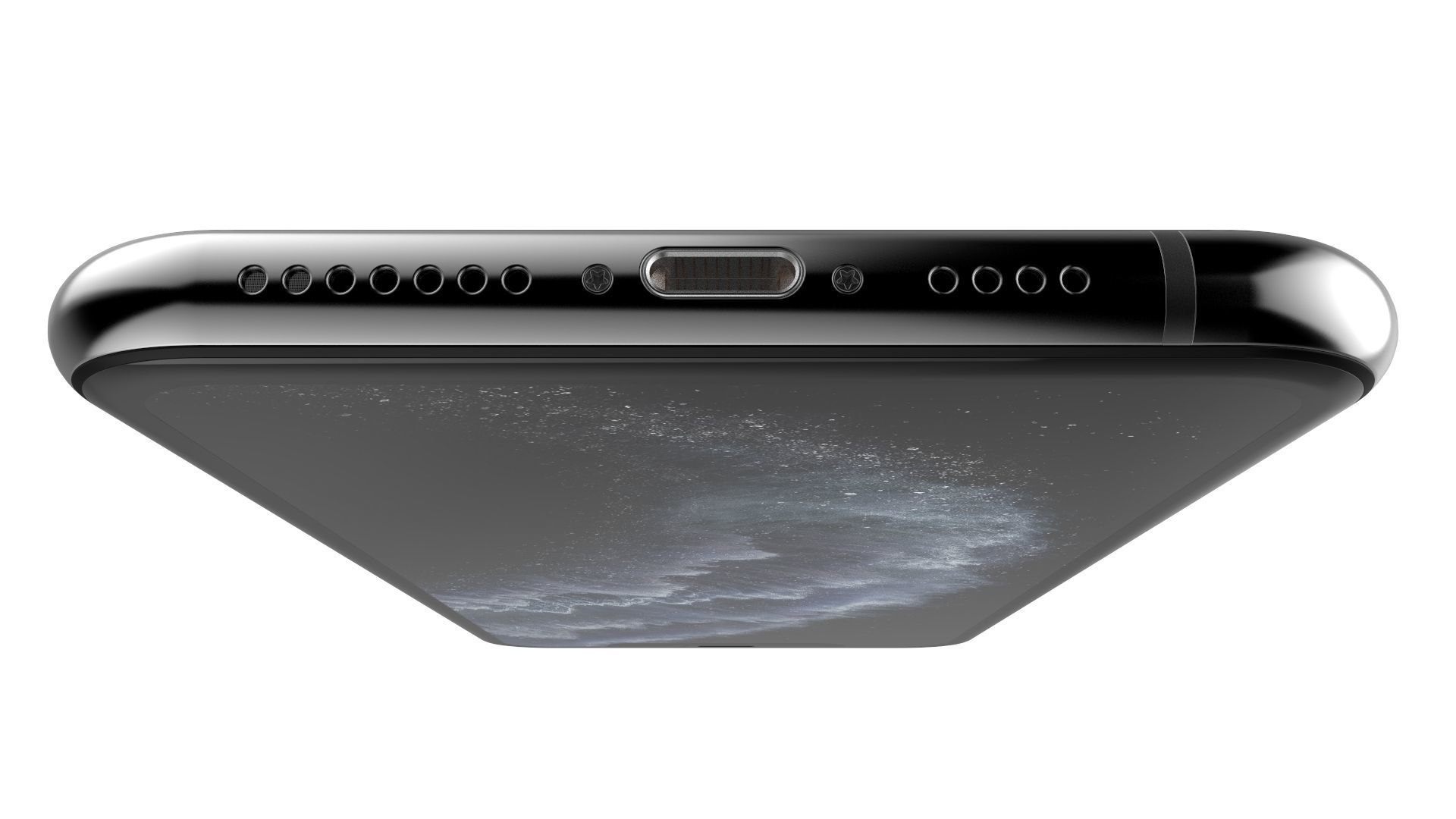 Apple iPhone 11 Pro Max Space Gray 3D model_15